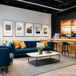 퍼포먼스 마케팅에서의 고객 경험 관리 - **Prompt:** A diverse group of happy customers (adults and young adults, fully clothed in modern cas...