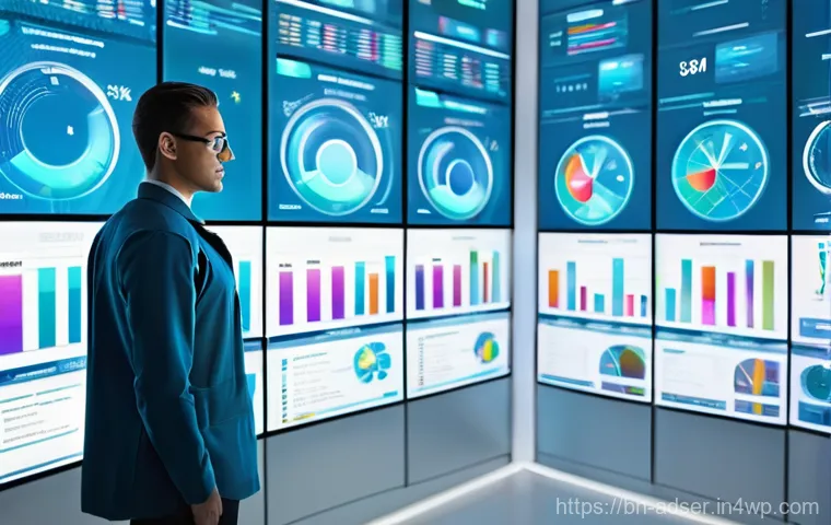 퍼포먼스 마케팅에서의 KPI 설정 방법 - **Prompt:** A young, determined entrepreneur (female, early 30s, dressed in a fashionable yet modest...