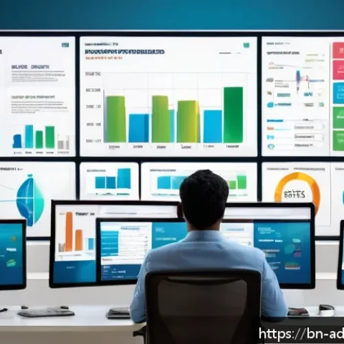 퍼포먼스 마케팅을 위한 개인화 전략 - A modern digital marketing workspace featuring a Bengali professional analyzing customer behavior da...